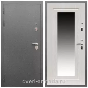 Входные двери Люксор, Дверь входная Армада Оптима Антик серебро / МДФ 16 мм ФЛЗ-120 Дуб белёный