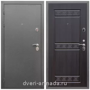 Входные двери Люксор, Дверь входная Армада Оптима Антик серебро / МДФ 10 мм ФЛ-242 Эковенге