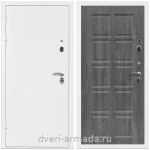 Входные двери Премиум, Дверь входная Армада Оптима Белая шагрень / МДФ 10 мм ФЛ-38 Дуб Филадельфия графит