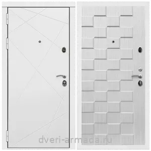 3 контура, Дверь входная Армада Престиж Белая шагрень Престиж Лофт ФЛ-291 / МДФ 16 мм ОЛ-39 Лиственница беж