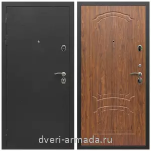 Темные входные двери, Дверь входная Армада Престиж Черный шелк / МДФ 16 мм ФЛ-140 Мореная береза