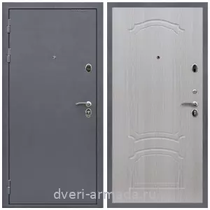 Темные входные двери, Дверь входная Армада Престиж Strong антик серебро / МДФ 6 мм ФЛ-140 Дуб белёный