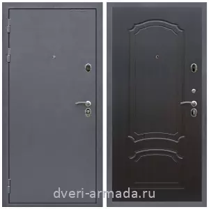 Темные входные двери, Дверь входная Армада Престиж Strong антик серебро / МДФ 6 мм ФЛ-140 Венге