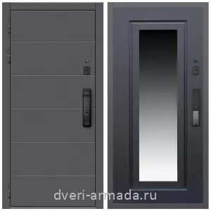 Входные двери Эврика, Дверь входная Армада Роуд МДФ 10 мм Kaadas K9 / МДФ 16 мм ФЛЗ-120 Венге