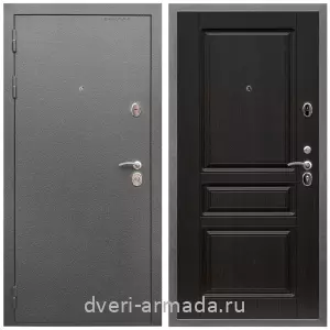 Входные двери Премиум, Дверь входная Армада Оптима Антик серебро / МДФ 16 мм ФЛ-243 Венге