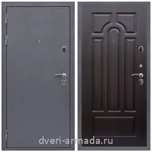 Темные входные двери, Дверь входная Армада Престиж Strong антик серебро / МДФ 6 мм ФЛ-58 Венге