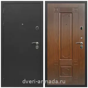 Темные входные двери, Дверь входная Армада Престиж Черный шелк / МДФ 16 мм ФЛ-2 Мореная береза
