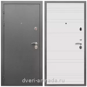 4 контура, Дверь входная Армада Оптима Антик серебро / МДФ 16 мм ФЛ Дуб кантри белый горизонт